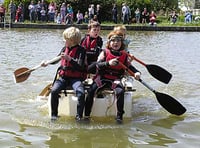 Bude Scouts enjoy annual raft race despite threat of possible headquarters closure