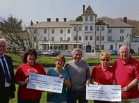 A golden gift for two charities