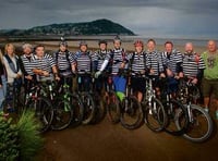 Bude-based Dept 26 complete fundraising cycle challenge