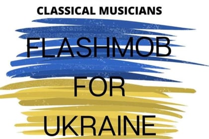 Musicians to take part in a flashmob event in Truro as a protest against the invasion of Ukraine