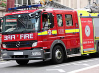 Mid terrace property fire in Gunnislake