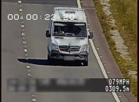 Speeding driver sent to prison