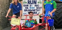 Young Farmers hold ‘Tour de Bath Tub’