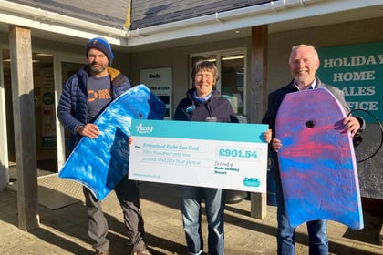 Bude resort turns body board hires into donations for conservation charity