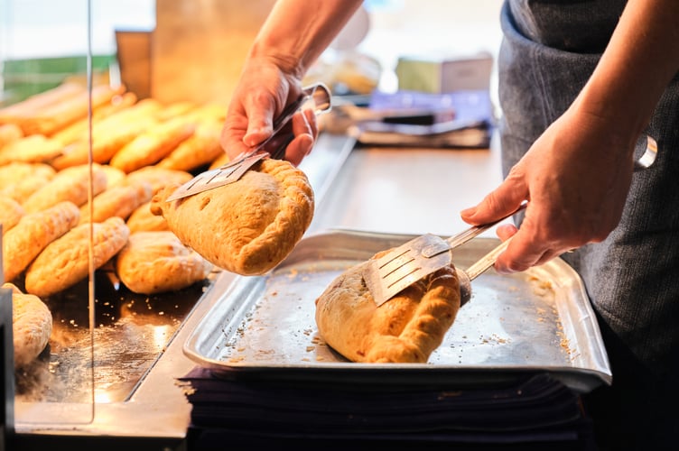 Warrens Bakery pasty