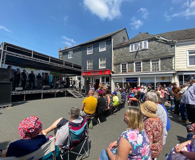 A sunny day for 10th Callington MayFest