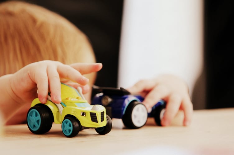 children's toys stock image