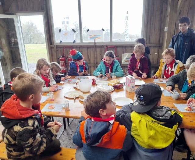 Linkinhorne scouts busy with outdoor activities