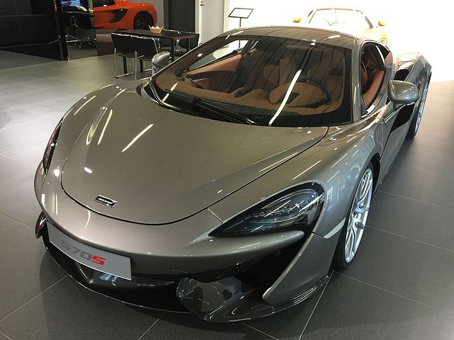 Steven Trace had been driving an McLaren 570 sports car, similar to the one pictured, at the time of the accident