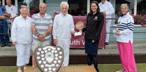 Bowls club recieve support from local housebuilders