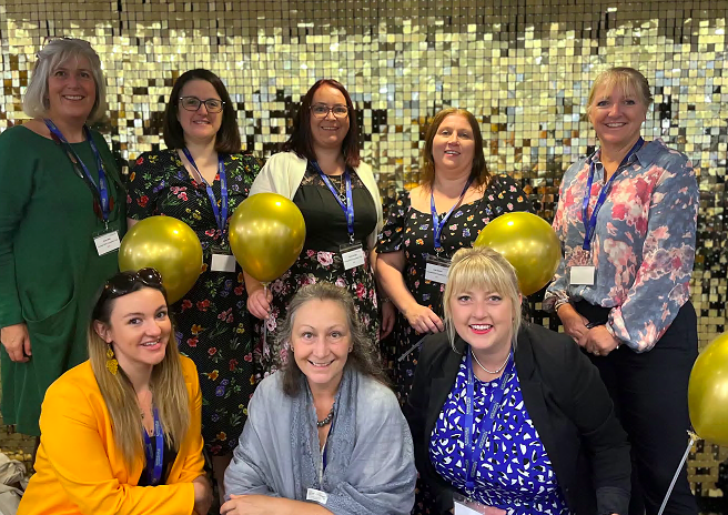 Ward members from the Trust’s community hospitals at Bodmin, Camborne and Redruth, Liskeard, and St Austell at the ceremony 