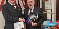 Bude RBL receive huge donation following Remembrance event