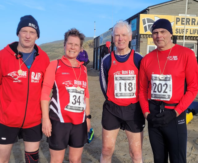 Bude RATs runners compete in Perranporth