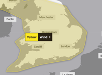 Cornwall issued with another yellow weather warning 