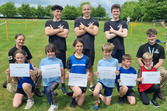 Duchy College Run 2024, year 5 and 6 winners