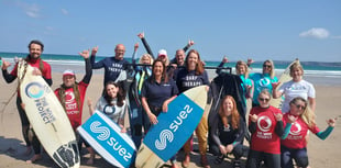 Pioneering project launched to recycle wetsuits for charity