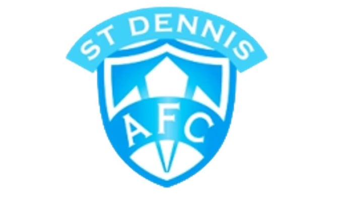 St Dennis AFC logo.