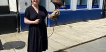 'Larkin' around at the Cornish & Devon Post office