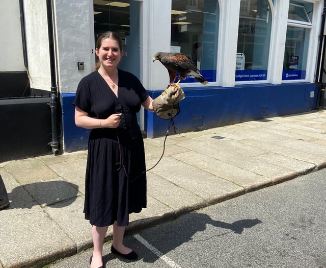 'Larkin' around at the Cornish & Devon Post office