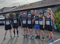 Quartet complete Turkey Trot and Lundy Island Half Marathon