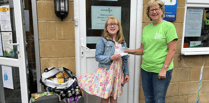 Young local praised for generous foodbank donation