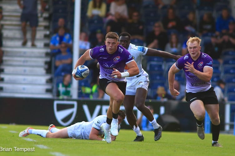 Matt McNab, pictured on the ball, made a big impact off the bench for the Pirates. Picture: Brian Tempest