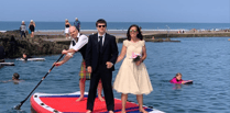 Commitment ceremony crowds say "I do" at Bude Sea Pool