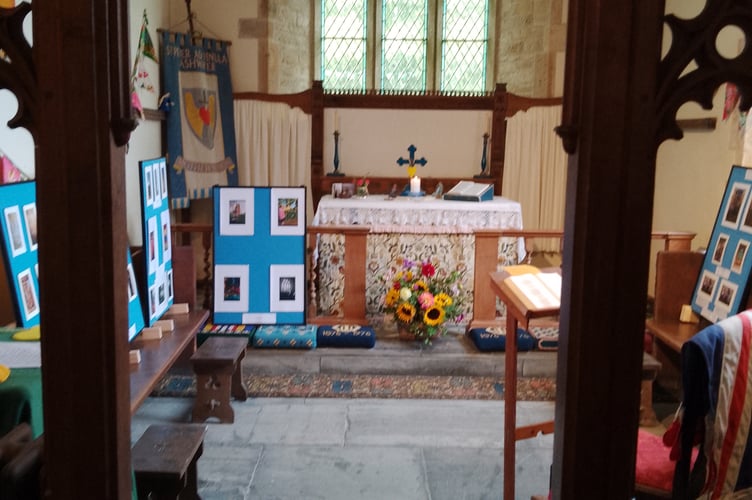 The church was filled with entries for the Snapshot Day