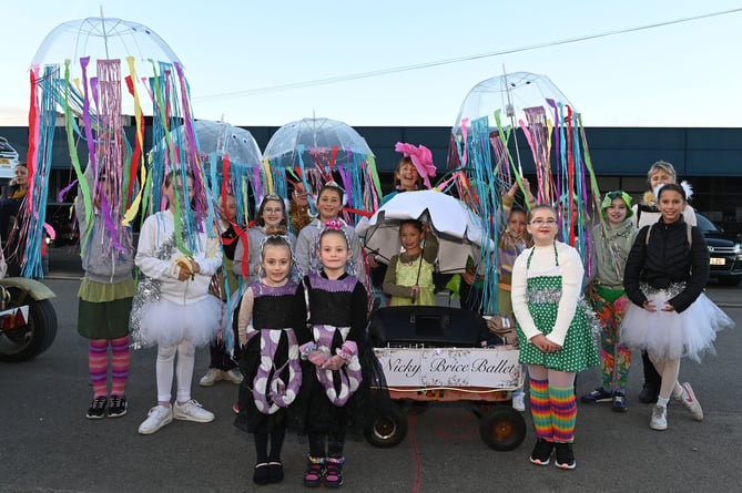 Members of the Nicki Brice Dance School with Nature Moves