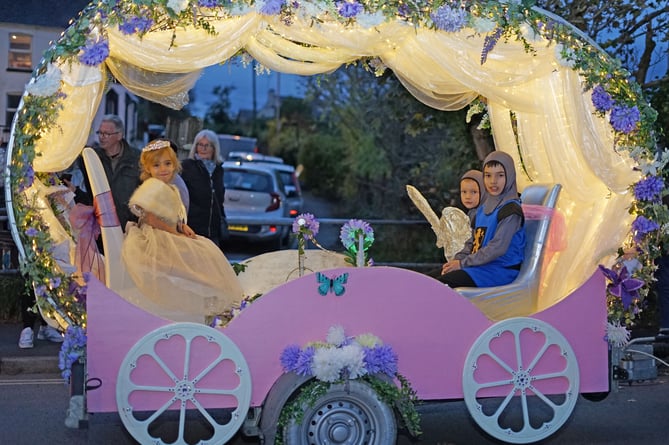 Launceston Royalty Arla Martin Clarke (Fairy Princess) along with attendants Milo and Koda Martin Clarke                  