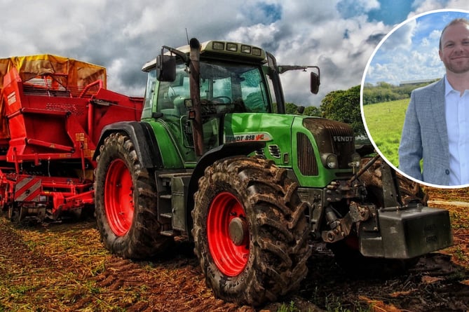 Ben Maguire Farming Collage