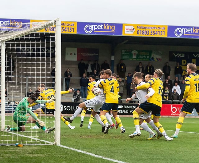 City out of FA Trophy after controversial tie at Torquay United