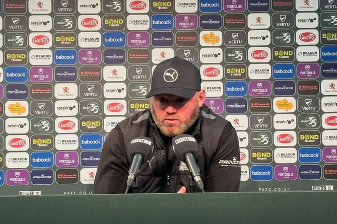 Plymouth Argyle head coach Wayne Rooney 