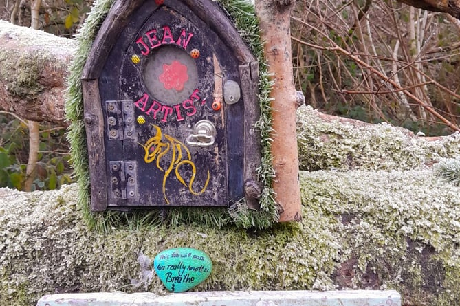 A fairy house at Coosebean