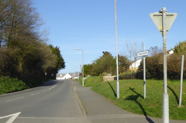 Clease Road in Camelford. (Picture:David Smith/Geograph)