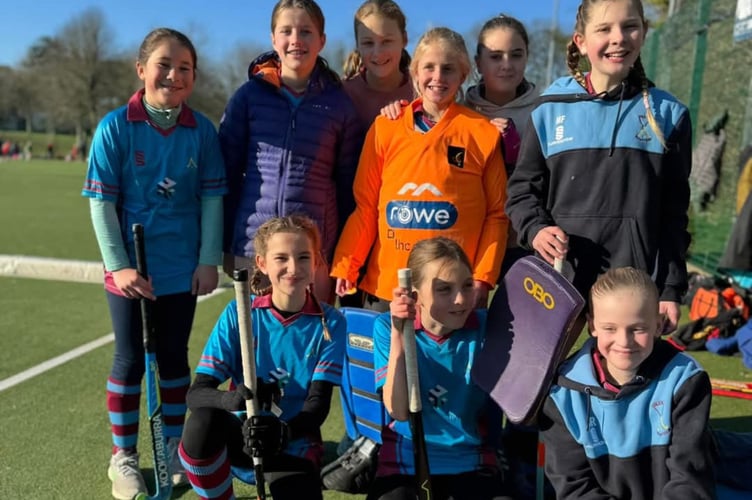 Bude Under 12s girls.