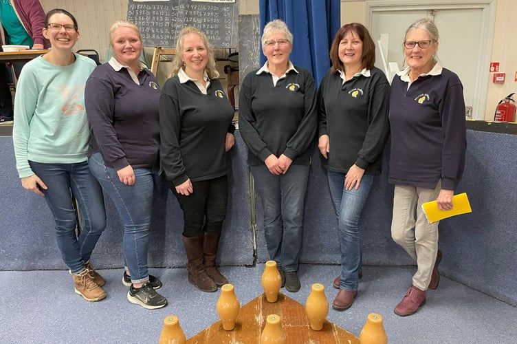 Milton Damerel Ladies Skittles